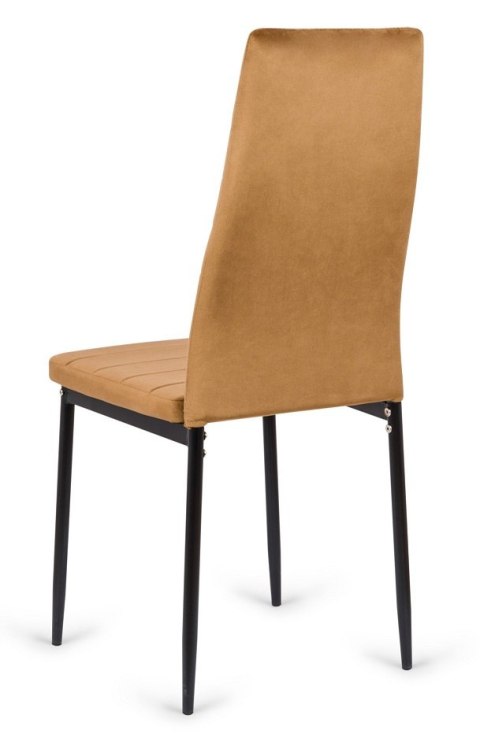 Krzesła tapicerowane zestaw 4 VALVA LINE VELVET TRUFLE Lugano Krzesła tapicerowane zestaw 4 VALVA LINE VELVET TRUFLE Lugano