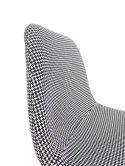 Krzesło barowe AVOLA PEPITA FABRIC hoker Lugano