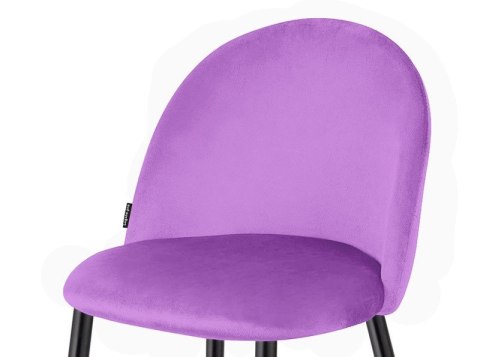 Krzesło barowe GLAM BAR VELVET NICE hoker Lugano Krzesło barowe GLAM BAR VELVET NICE hoker Lugano
