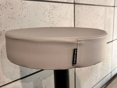 Krzesło barowe SMILE BAR GREY PU hoker II GATUNEK Lugano Krzesło barowe SMILE BAR GREY PU hoker II GATUNEK Lugano