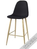 Krzesło barowe hoker AVOLA FABRIC OUTLET Lugano