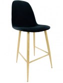Krzesło barowe hoker AVOLA FABRIC OUTLET Lugano