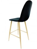 Krzesło barowe hoker AVOLA FABRIC OUTLET Lugano