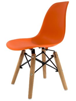 Krzesło dziecięce BAMBINO ORANGE Lugano