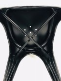 Krzesło metalowe loft CORSICA BLACK TOLIX Lugano