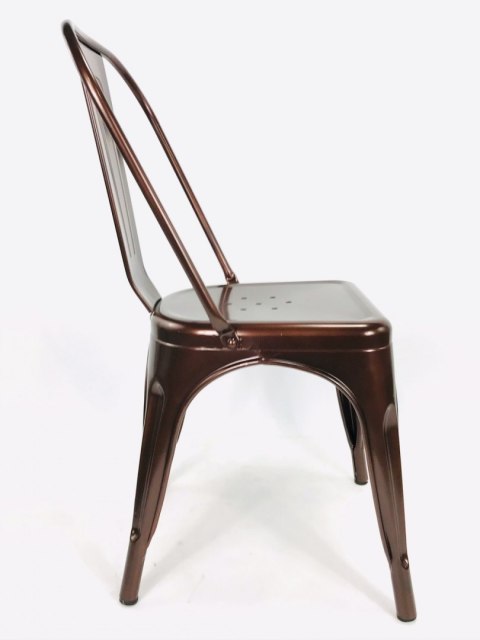 Krzesło metalowe loft CORSICA COPPER TOLIX Lugano Krzesło metalowe loft CORSICA COPPER TOLIX Lugano