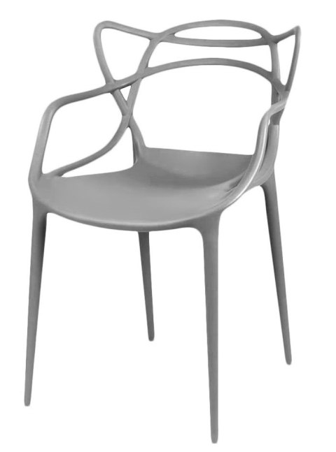 Krzesło nowoczesne SIMON ART GREY Lugano Krzesło nowoczesne SIMON ART GREY Lugano