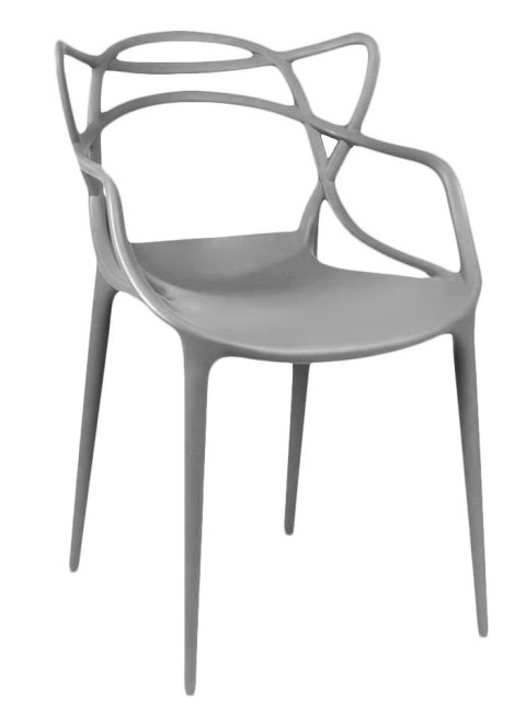 Krzesło nowoczesne SIMON ART GREY Lugano Krzesło nowoczesne SIMON ART GREY Lugano