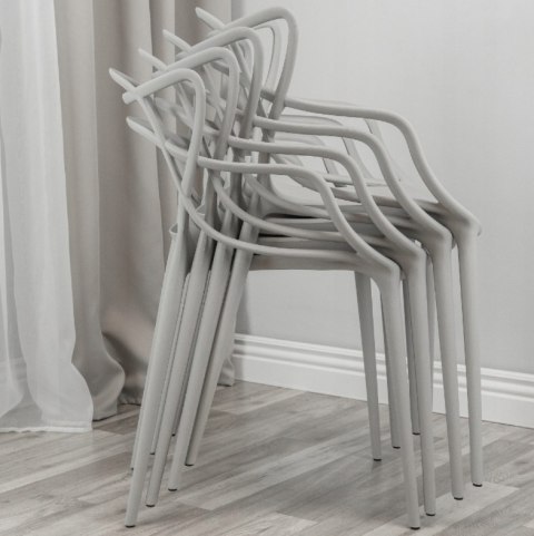 Krzesło nowoczesne SIMON ART GREY Lugano Krzesło nowoczesne SIMON ART GREY Lugano