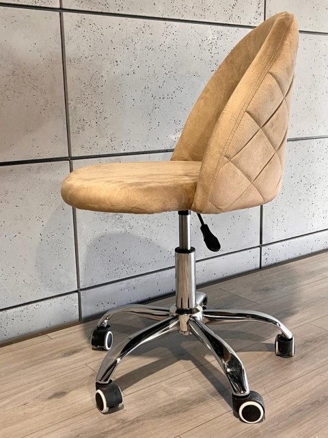 Krzesło obrotowe GLORIA OFFICE SAND VELVET Lugano Krzesło obrotowe GLORIA OFFICE SAND VELVET Lugano