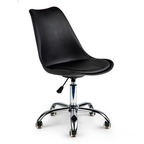Krzesło obrotowe MONZA OFFICE BLACK PU Lugano Krzesło obrotowe MONZA OFFICE BLACK PU Lugano