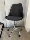 Krzesło obrotowe MONZA OFFICE Black Velvet OUTLET Lugano