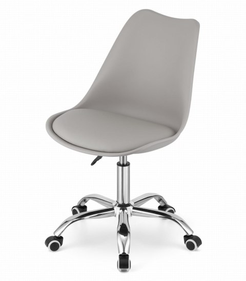 Krzesło obrotowe MONZA OFFICE LIGHT GREY PU Lugano Krzesło obrotowe MONZA OFFICE LIGHT GREY PU Lugano
