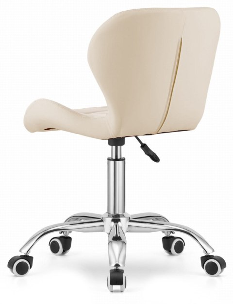 Krzesło obrotowe VASTO OFFICE PU CREAM II GATUNEK Lugano Krzesło obrotowe VASTO OFFICE PU CREAM II GATUNEK Lugano