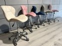 Krzesło obrotowe VASTO OFFICE VELVET BEIGE Lugano