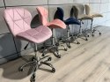 Krzesło obrotowe VASTO OFFICE VELVET VIOLET Lugano