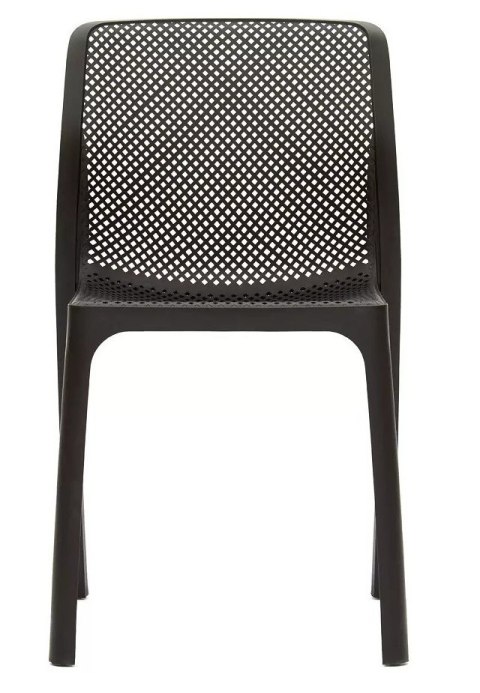 Krzesło plastikowe nowoczesne SILLA BLACK Lugano Krzesło plastikowe nowoczesne SILLA BLACK Lugano