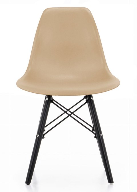 Krzesło skandynawskie IMPERIA BEIGE SMOKE Lugano Krzesło skandynawskie IMPERIA BEIGE SMOKE Lugano