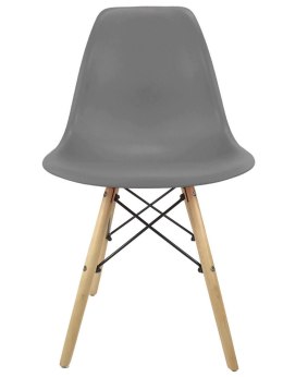 Krzesło skandynawskie IMPERIA DARK GREY DM Lugano