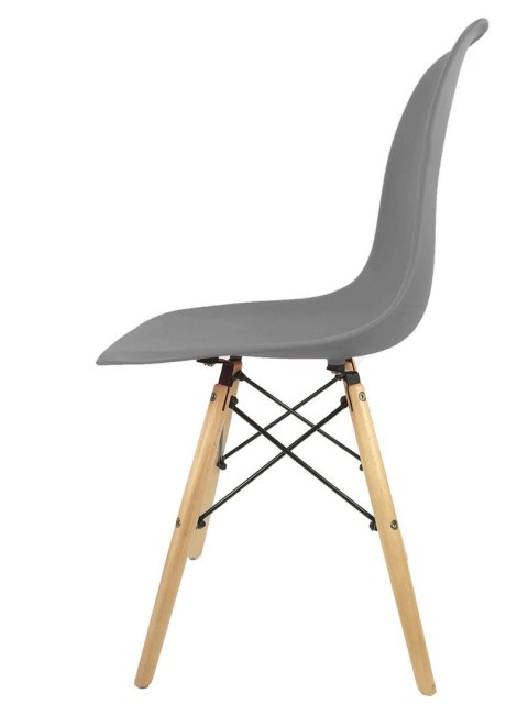 Krzesło skandynawskie IMPERIA DARK GREY DM Lugano Krzesło skandynawskie IMPERIA DARK GREY DM Lugano