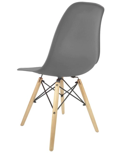 Krzesło skandynawskie IMPERIA DARK GREY DM Lugano Krzesło skandynawskie IMPERIA DARK GREY DM Lugano