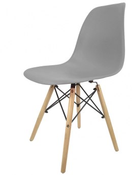 Krzesło skandynawskie IMPERIA LIGHT GREY DM Lugano