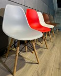 Krzesło skandynawskie IMPERIA LIGHT GREY DM Lugano