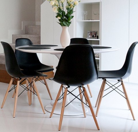Krzesło skandynawskie IMPERIA NERO STANDARD II GATUNEK Lugano Krzesło skandynawskie IMPERIA NERO STANDARD II GATUNEK Lugano