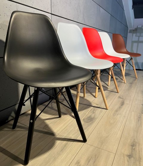 Krzesło skandynawskie IMPERIA NERO STANDARD II GATUNEK Lugano Krzesło skandynawskie IMPERIA NERO STANDARD II GATUNEK Lugano