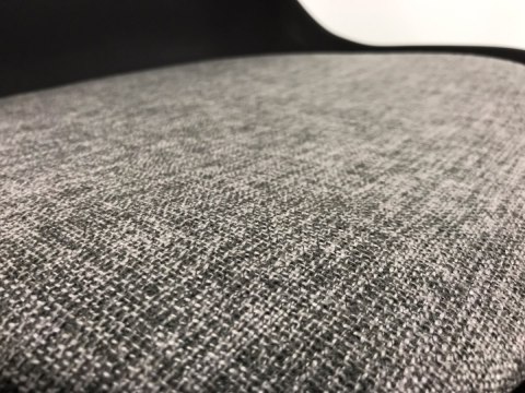 Krzesło skandynawskie MONZA BLACK - Grey Fabric II Lugano Krzesło skandynawskie MONZA BLACK - Grey Fabric II Lugano
