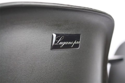 Krzesło skandynawskie MONZA BLACK - Grey Fabric II Lugano Krzesło skandynawskie MONZA BLACK - Grey Fabric II Lugano