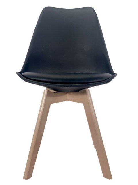 Krzesło skandynawskie MONZA BLACK Pro Lugano Krzesło skandynawskie MONZA BLACK Pro Lugano