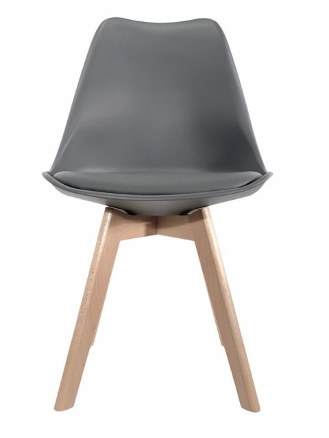 Krzesło skandynawskie MONZA DARK GREY II GATUNEK Lugano Krzesło skandynawskie MONZA DARK GREY II GATUNEK Lugano