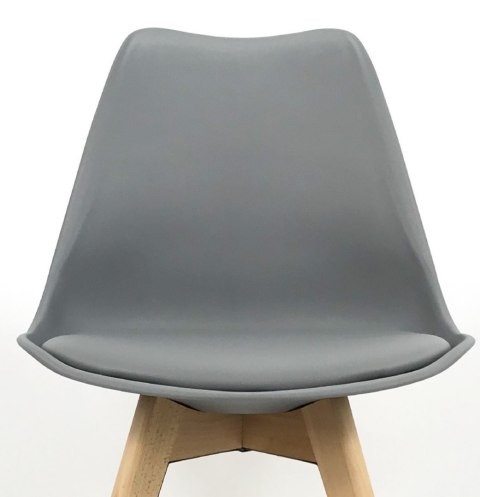 Krzesło skandynawskie MONZA DARK GREY Pro Lugano Krzesło skandynawskie MONZA DARK GREY Pro Lugano