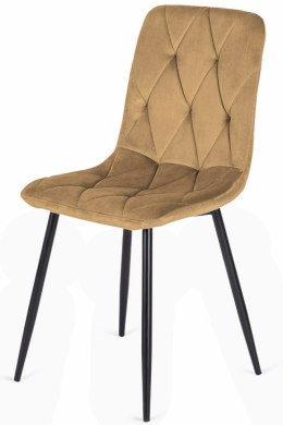 Krzesło tapicerowane BORGO VELVET SAND Lugano