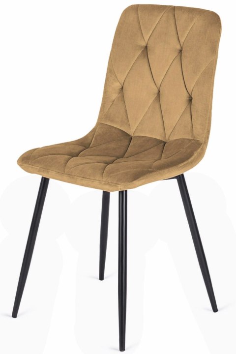 Krzesło tapicerowane BORGO VELVET SAND Lugano Krzesło tapicerowane BORGO VELVET SAND Lugano
