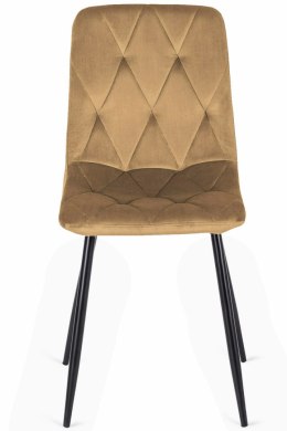 Krzesło tapicerowane BORGO VELVET SAND Lugano