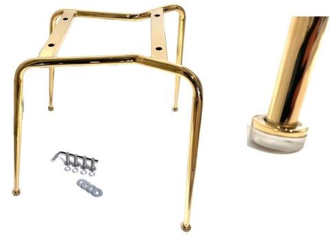 Krzesło tapicerowane CAMILA TRUFLE VELVET GOLD Lugano Krzesło tapicerowane CAMILA TRUFLE VELVET GOLD Lugano