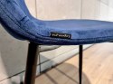 Krzesło tapicerowane CARO VELVET BLUE II GATUNEK Lugano