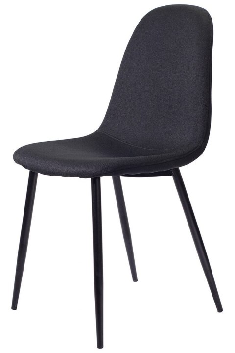 Krzesło tapicerowane GIULIA BLACK FABRIC II GATUNEK Lugano Krzesło tapicerowane GIULIA BLACK FABRIC II GATUNEK Lugano
