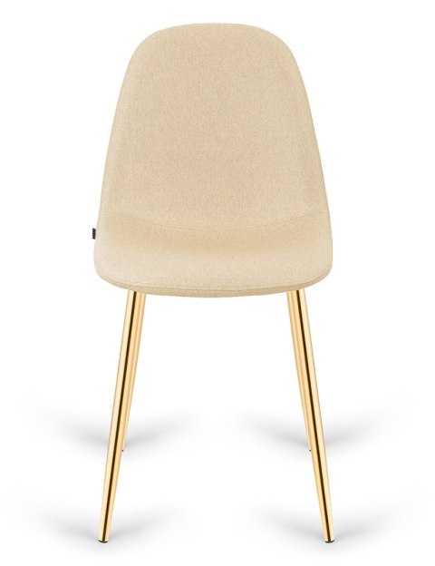 Krzesło tapicerowane GIULIA CREAM FABRIC GOLD Lugano Krzesło tapicerowane GIULIA CREAM FABRIC GOLD Lugano