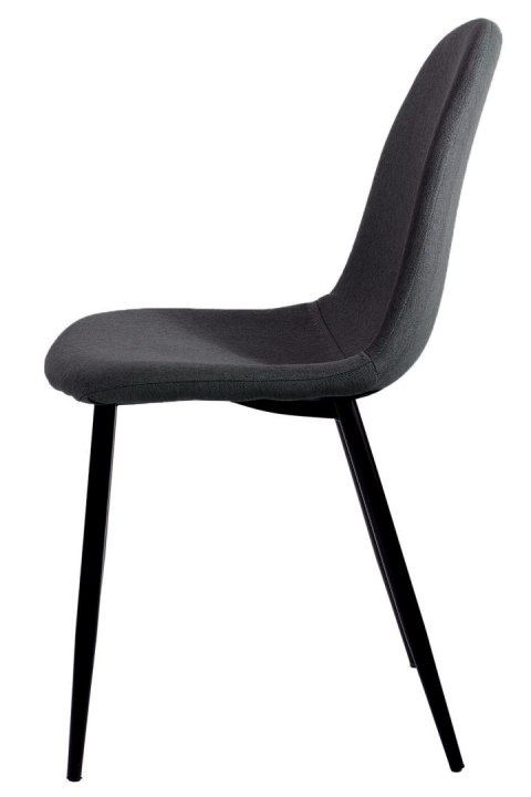 Krzesło tapicerowane GIULIA FABRIC DARK GREY Lugano Krzesło tapicerowane GIULIA FABRIC DARK GREY Lugano