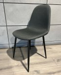 Krzesło tapicerowane GIULIA FABRIC DARK GREY Lugano