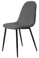 Krzesło tapicerowane GIULIA FABRIC LIGHT GREY Lugano