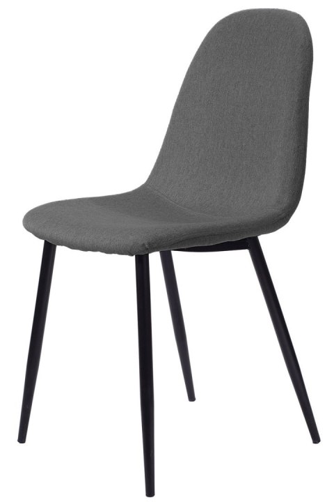 Krzesło tapicerowane GIULIA FABRIC LIGHT GREY Lugano Krzesło tapicerowane GIULIA FABRIC LIGHT GREY Lugano