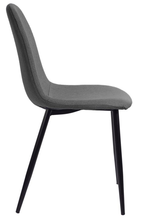 Krzesło tapicerowane GIULIA FABRIC LIGHT GREY Lugano Krzesło tapicerowane GIULIA FABRIC LIGHT GREY Lugano