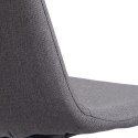 Krzesło tapicerowane GIULIA FABRIC LIGHT GREY Lugano
