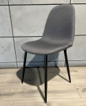 Krzesło tapicerowane GIULIA FABRIC LIGHT GREY Lugano