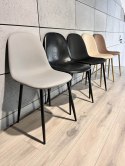 Krzesło tapicerowane GIULIA GREY PU Lugano