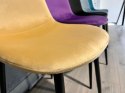 Krzesło tapicerowane GIULIA IVORY VELVET II GATUNEK Lugano